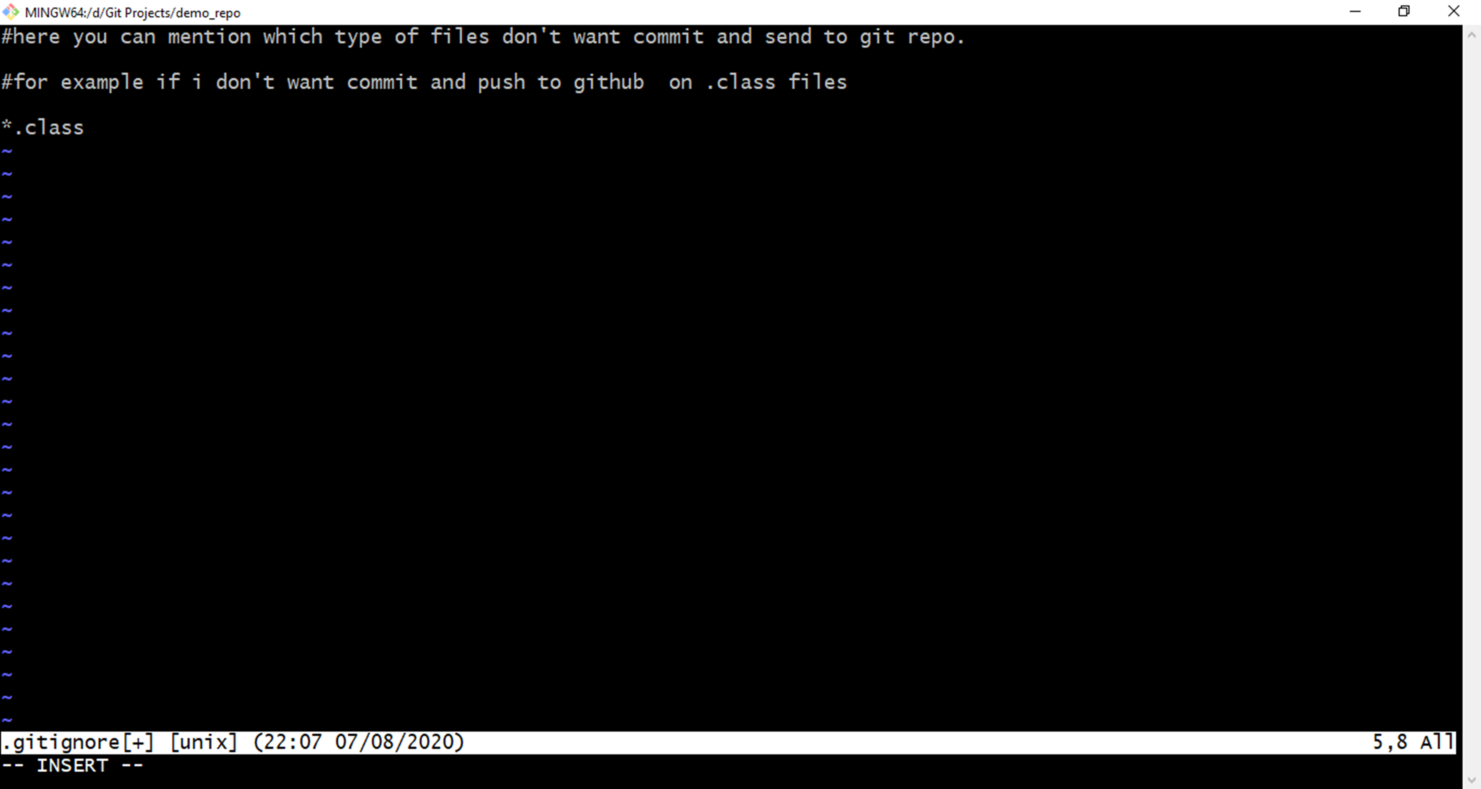 Beginners guide to .gitignore file
