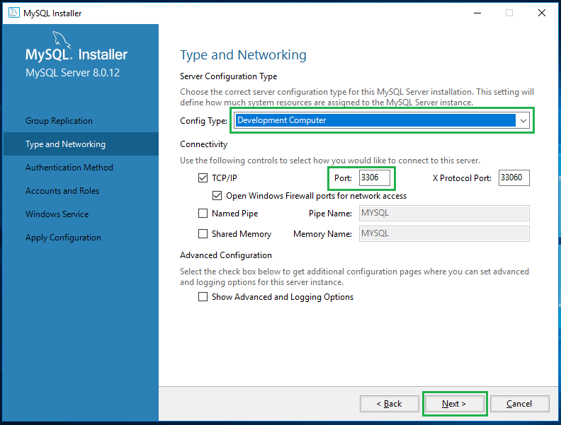 MySQL_Installation in Windows